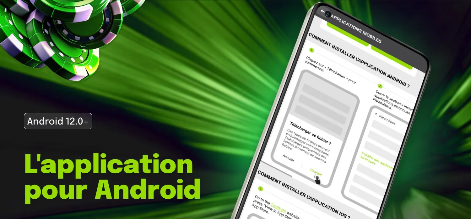 application mobile sur les appareils Android