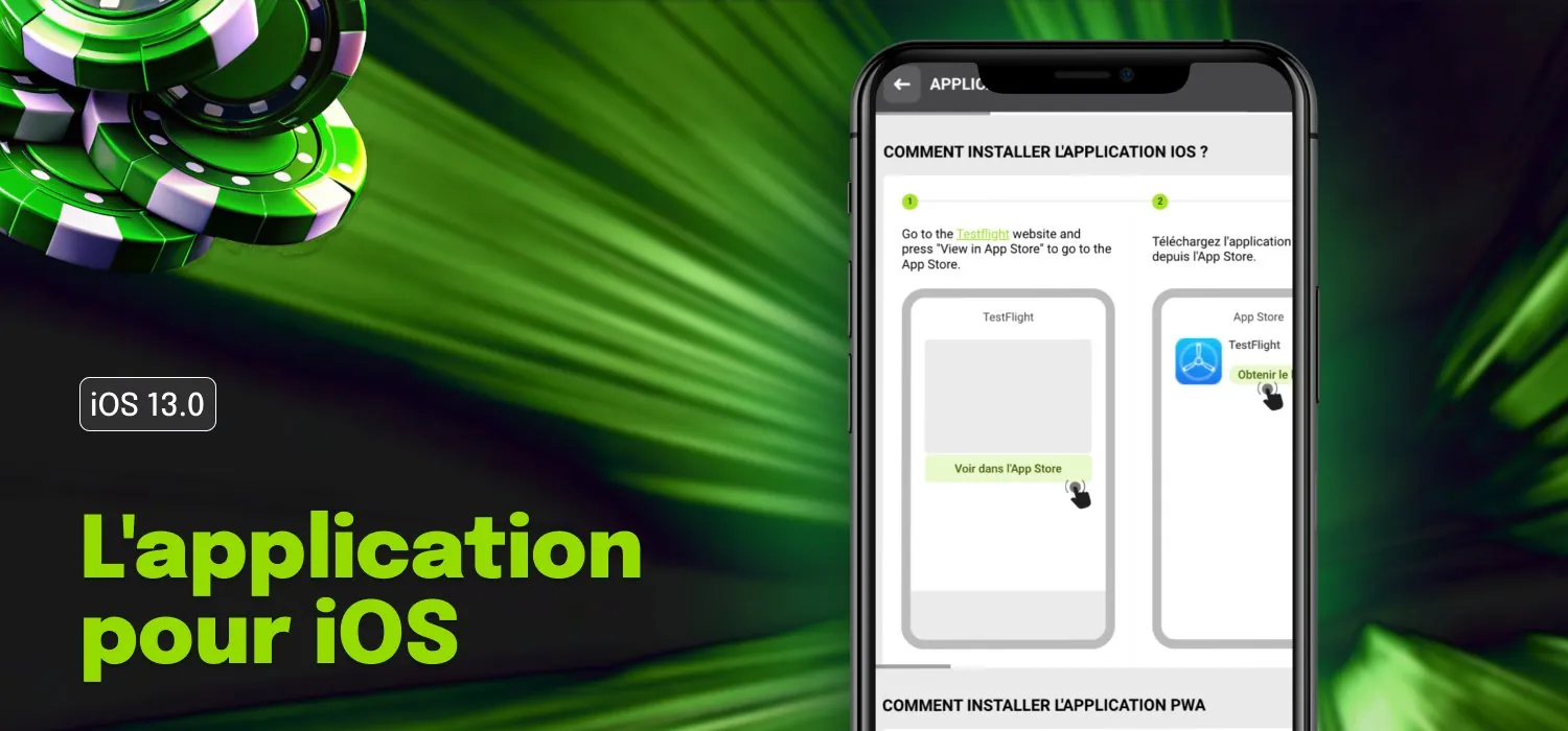 application winwin sur ios